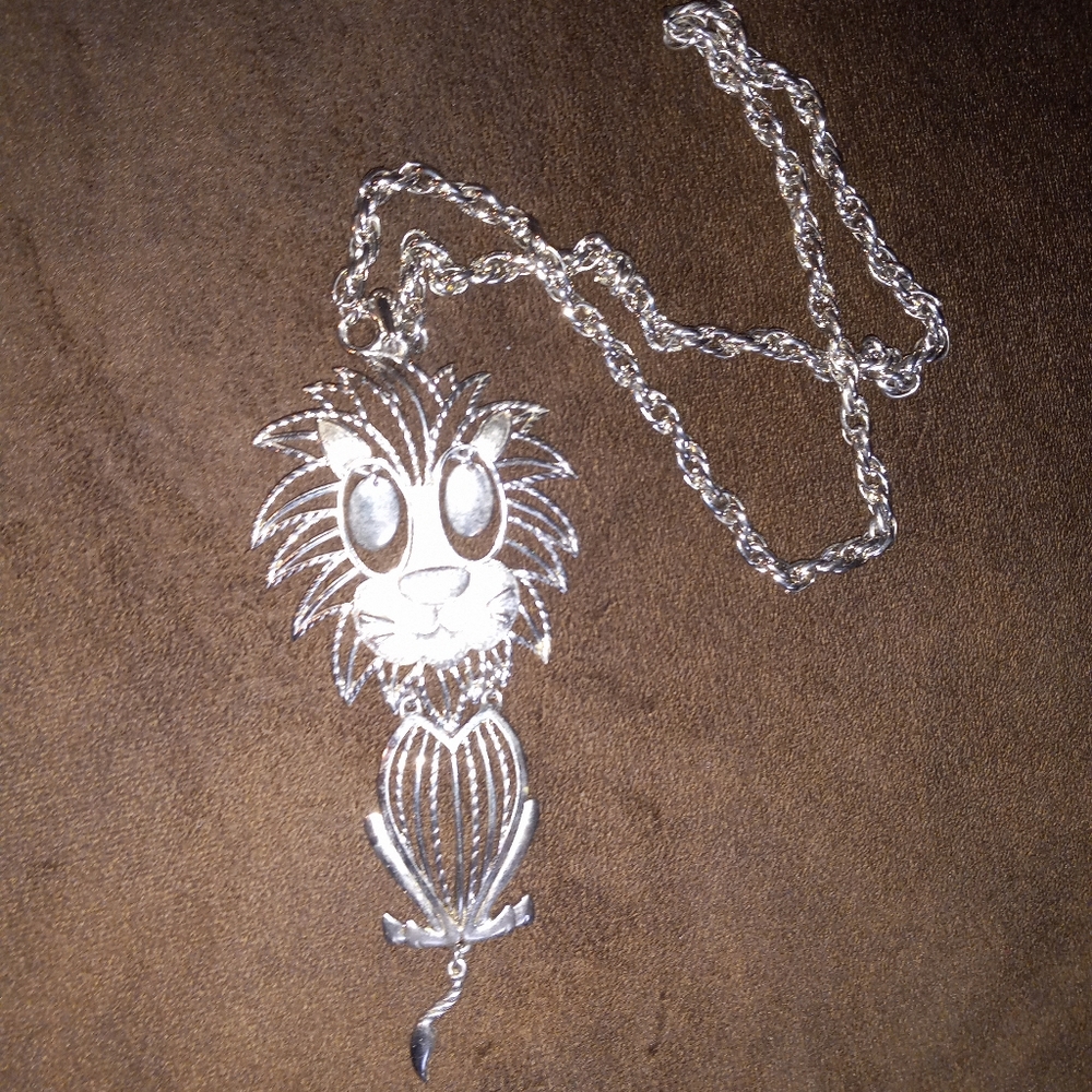 Alan Vintage Large Lion Necklace
